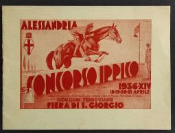 Alessandria Concorso Ippico - 1936 - Deportes