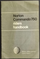 Norton Commando 750 - Riders Handbook - 1968 - Ristampa - Engines