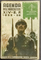 Agenda Dell'Agricoltore - 1935 - Anno XIV E.F. - Jardinería