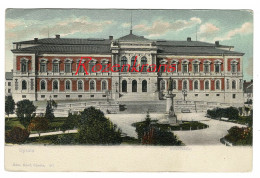 Sweden Sverige Suede Schweden Upsala, Universitetet L'Université Old Postcard CPA Brevkort Carte Postale - Suède