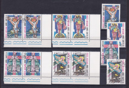 1983 Vaticano Vatican ANNO SANTO  HOLY YEAR 3 Serie Di 4 Valori (coppia + 1) Usate Con Gomma, Used With Gum - Used Stamps