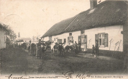 Belgique - Ferme Campinoise à Beeringen - Edit. Rutten Papeterie - Vache - Animé - Carte Postale Ancienne - Hasselt