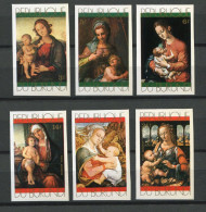 Burundi - 1971 - OCB 476-478 PA235-237 - MNH ** - ND Imperf - Kerstmis Noël Christmas Nativity Art Paintings  - Cv € 6,0 - Nuevos