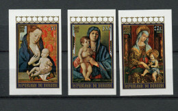 Burundi - 1976 - OCB 720-722 - MNH ** - ND Imperf - Kerstmis Noël Christmas Nativity Religion Art Paintings  - Cv € 6,50 - Nuevos