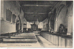 28 VILLEMEUX  Intérieur De L'Eglise - Villemeux-sur-Eure