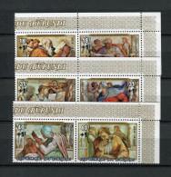 Burundi - 1975 - OCB PA414-419 - MNH ** - Opdruk Surcharged Kerstmis Christmas Noël Michelangelo Painter - Cv € 22,00 - Nuevos