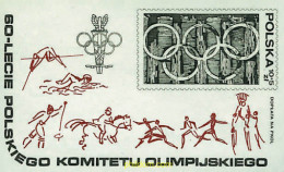 61692 MNH POLONIA 1979 60 ANIVERSARIO DEL COMITE OLIMPICO POLACO - Ohne Zuordnung