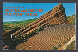 United  States, CO, Denver Mountain Parks, Red Rocks Theatre. - Denver