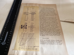 Ancien Dessin De Barrage,  Plan Et Dessin Technique, Barrage  Dessins, Faits à La Main 1950 - Arbeitsbeschaffung