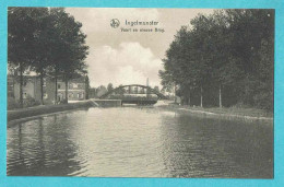 * Ingelmunster (West Vlaanderen) * (Nels, Ern Thill) Vaart En Nieuwe Brug, Canal Et Nouveau Pont, Bridge, Quai, Old - Ingelmunster