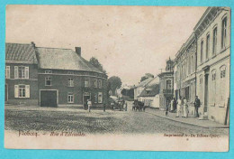 * Flobecq - Vloesberg (Hainaut - Wallonie) * (Imprimerie A. De Billoez - Quivy) Rue D'Ellezelles, Animée, Cheval, Old - Vloesberg