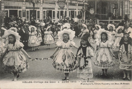 Belgique - Ixelles - Cortège Des Saisons (manque Le N) - Juillet 1910 - Les Roses  - Carte Postale Ancienne - Ixelles - Elsene
