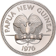 Monnaie, Papouasie-Nouvelle-Guinée, 20 Toea, 1976, Proof, FDC, Cupro-nickel - Papúa Nueva Guinea