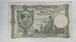 Billet Banque De Belgique  1000 Francs Ou 200 Belgas 05/02/1932 - 1000 Francs & 1000 Francs-200 Belgas