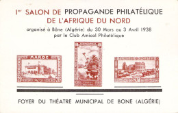 ALGERIE - 1er Salon Propagande Philatélique De L'Afrique Du Nord - Carte Postale Ancienne - Blida