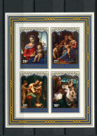 Burundi - 1979 - OCB BL109A - MNH ** - ND Imperf - Kerstmis Noël Christmas Nativity Religion Art Paintings - Cv € 24 - Nuevos