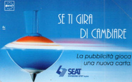 ITALY - MAGNETIC CARD - TELECOM - PRIVATE RESE PUBBLICHE - 233 - SEAT - SE TI GIRA DI CAMBIARE - MINT - Private New Editions