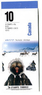 RC 20144 CANADA THE ARCTIC L'ARCTIQUE CARNET COMPLET BOOKLET MNH NEUF ** - Full Booklets