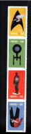 1739593600 2016  (XX) SCOTT 5135A POSTFRIS MINT NEVER HINGED - STAR TREK TELEVISION SHOW 50TH ANNIV - 5132 FIRST STAMP - Nuevos