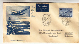 Finlande - Lettre De 1959 - Oblit Tampere - Avions - - Covers & Documents