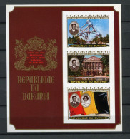 Burundi - 1970 (- 1990) - OCB BL42Aa - MNH ** - ND Imperf - Visit King Queen Bezoek Koningspaar Couple Royal - Cv € 105 - Nuevos