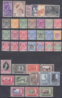 Malaya Perlis Complete Period 1948-1957 Mi#1-39 Mint Hinged - Perlis