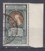 Italy Colonies General Issues, 1932 Airmail, Posta Aerea Mi#19 Sassone#14 Used - Amtliche Ausgaben