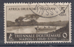 Italy Colonies East Africa 1940 Sassone#27 Used - Afrique Orientale Italienne