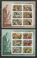 Burundi - 1975 - OCB BL86A-87A - MNH ** - ND Imperf - Opdruk Surchargé Surcharged - Kerstmis Noël Christmas - Cv € 38,50 - Nuevos