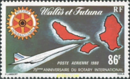 575645 MNH WALLIS Y FUTUNA 1980 75 ANIVERSARIO DEL ROTARY INTERNACIONAL - Used Stamps