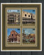 Burundi - 1971 - OCB BL54A - MNH ** - PA - ND Imperf - Treasures Venice Venetië Venise Architecture - Cv € 7,50 - Nuevos