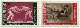 47280 MNH AFGANISTAN 1967 19 JUEGOS OLIMPICOS VERANO MEXICO 1968 - Wrestling