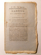 GAZETTE DES TRIBUNAUX 21 MAI 1792 - BAS RHIN RELIGION - AIN FPURNISSEUR ARMEE - AFFAIE SMITH DEWILH BRITANNIQUES - Kranten Voor 1800