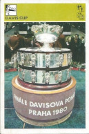Trading Card KK000251 - Svijet Sporta Tennis Davis Cup Czechoslovakia Prague Praha 1980 10x15cm - Tarjetas