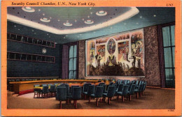New York City United Nations Headquarters Security Council Chamber 1955 - Long Island