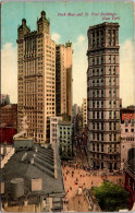 New York City Park Row And St Paul Buildings 1911 - Long Island