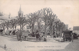 FRANCE - 95 - GONESSE - Place De L'Hôtel De Ville - Marché - Carte Postale Ancienne - Gonesse