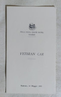 66560 44/crt - Menù Villa Igiea Grand Hotel Palermo - Veteran Car 1985 - Menus