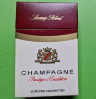 Ancien PAQUET De CIGARETTES Vide - CHAMPAGNE - Vers 1980 - Zigarettenetuis (leer)