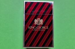 Ancien PAQUET De CIGARETTES Vide - KING GEORGE - Vers 1980 - Empty Cigarettes Boxes