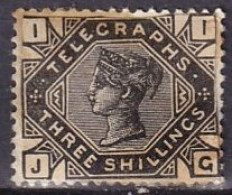GRANDE'BRETAGNE - 3 S. Télégraphe Noir FAUX - Unused Stamps