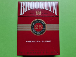 Ancien PAQUET De CIGARETTES Vide - BROOKLYN - Pont - Vers 1980 - Zigarettenetuis (leer)