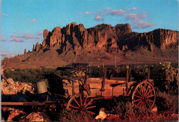 Arizona Old Wagon At Superstition Mountain 1990 - Scottsdale