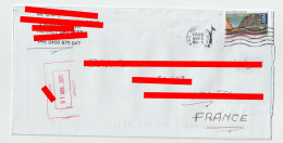 4252 Lettre Cover AUSTRALIE AUSTRALIA 2021 Riverland Wetland To France - Marcofilia