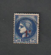 Timbres - N°372 - Type Cérès  1f 75 Bleu  -  Oblitéré - Sonstige & Ohne Zuordnung