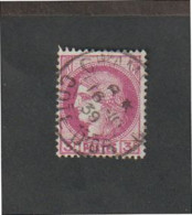 Timbres - N°376 - Type Cérès  3f Lilas Rose -  Oblitéré - Other & Unclassified