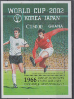 GHANA 2002 FOOTBALL WORLD CUP S/SHEET - 2002 – Südkorea / Japan