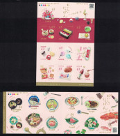 JAPAN 2022 DELICIOUS NIPPON SERIES NO. 4 (KANAZAWA CUISINE) FOOD,GASTRONOMY 2MS MNH  (**) - Ungebraucht