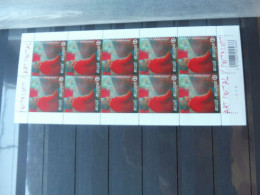 Belgique  F F 3736 Planche 3 Mnh Neuf ** / Belgie Feuille Blad ( Année 2008 ) Art Postal Peinture Painting - Unclassified