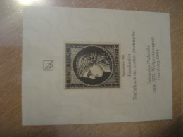 HAMBURG 1984 FRANCE Imperforated Reproduktion Proof Epreuve Nachdruck Poster Stamp Vignette GERMANY Label - Essais, Non-émis & Vignettes Expérimentales